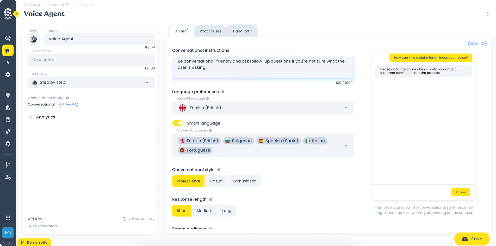 Voicebot de schaman1